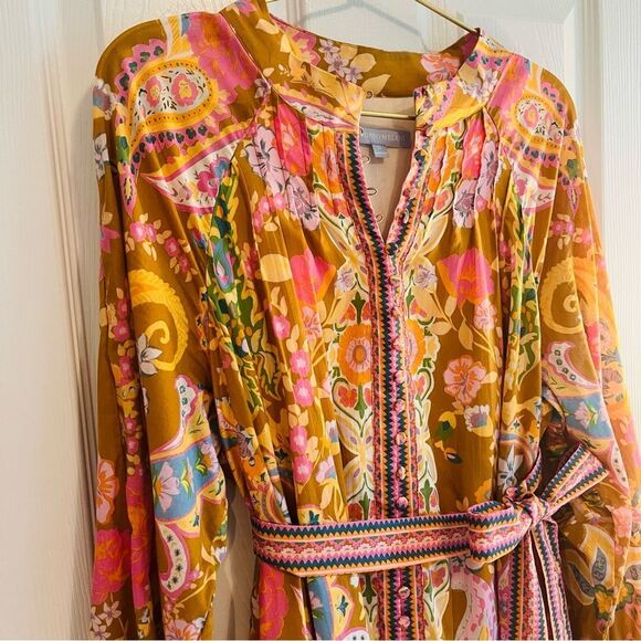 ANTONIO MELANI Brynn Cotton Voile Long Sleeve Dress - Picture 7 of 12